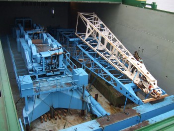Crane section shipping