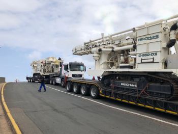 Reichdrill Drill Rigs Arriving At Durban Port